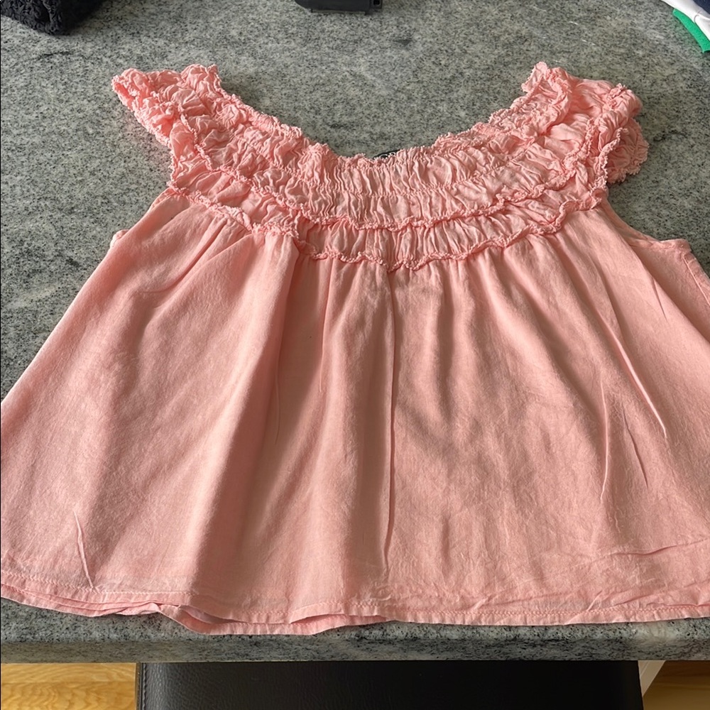 J Crew cropped cotton top. Excellent condition